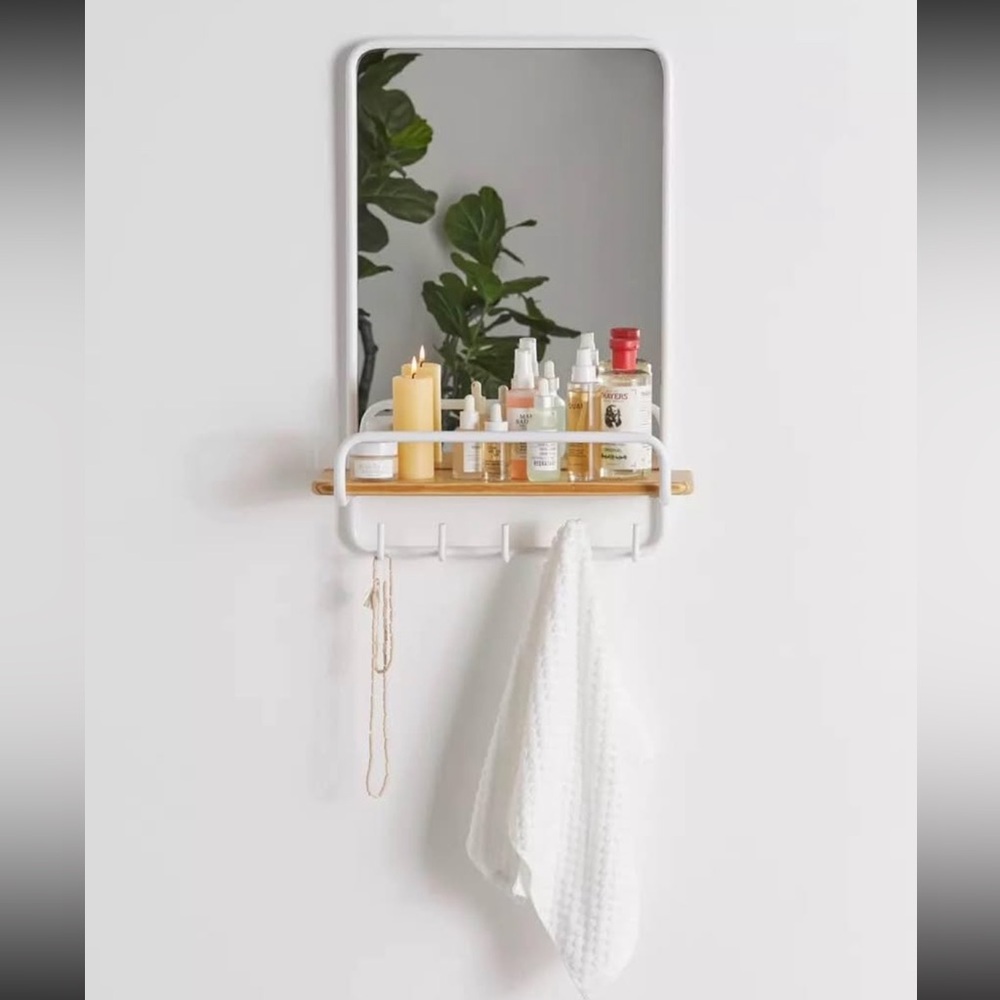 NWOT Mid Century Modern Entryway Mirror